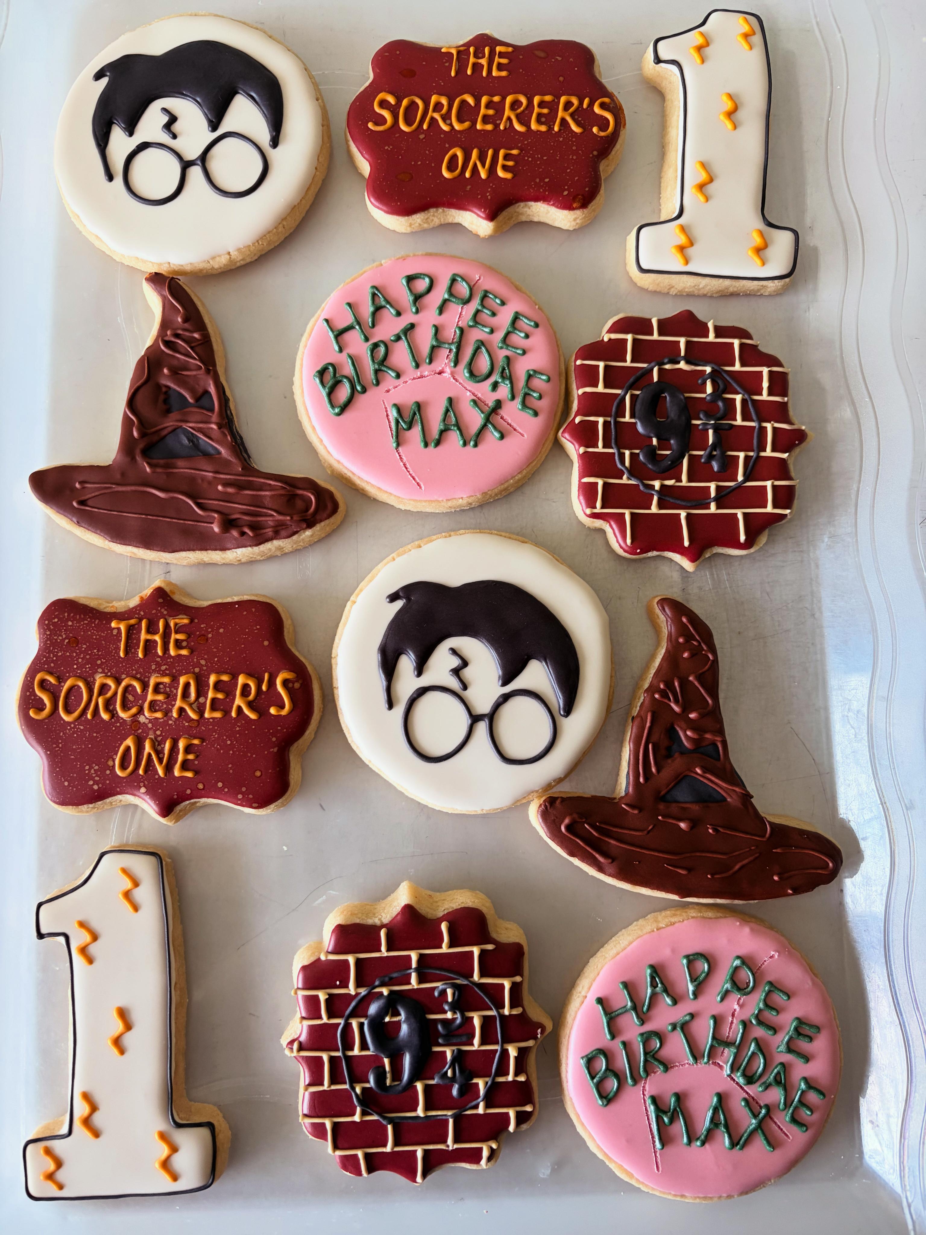 Halloween Birthday Cookies