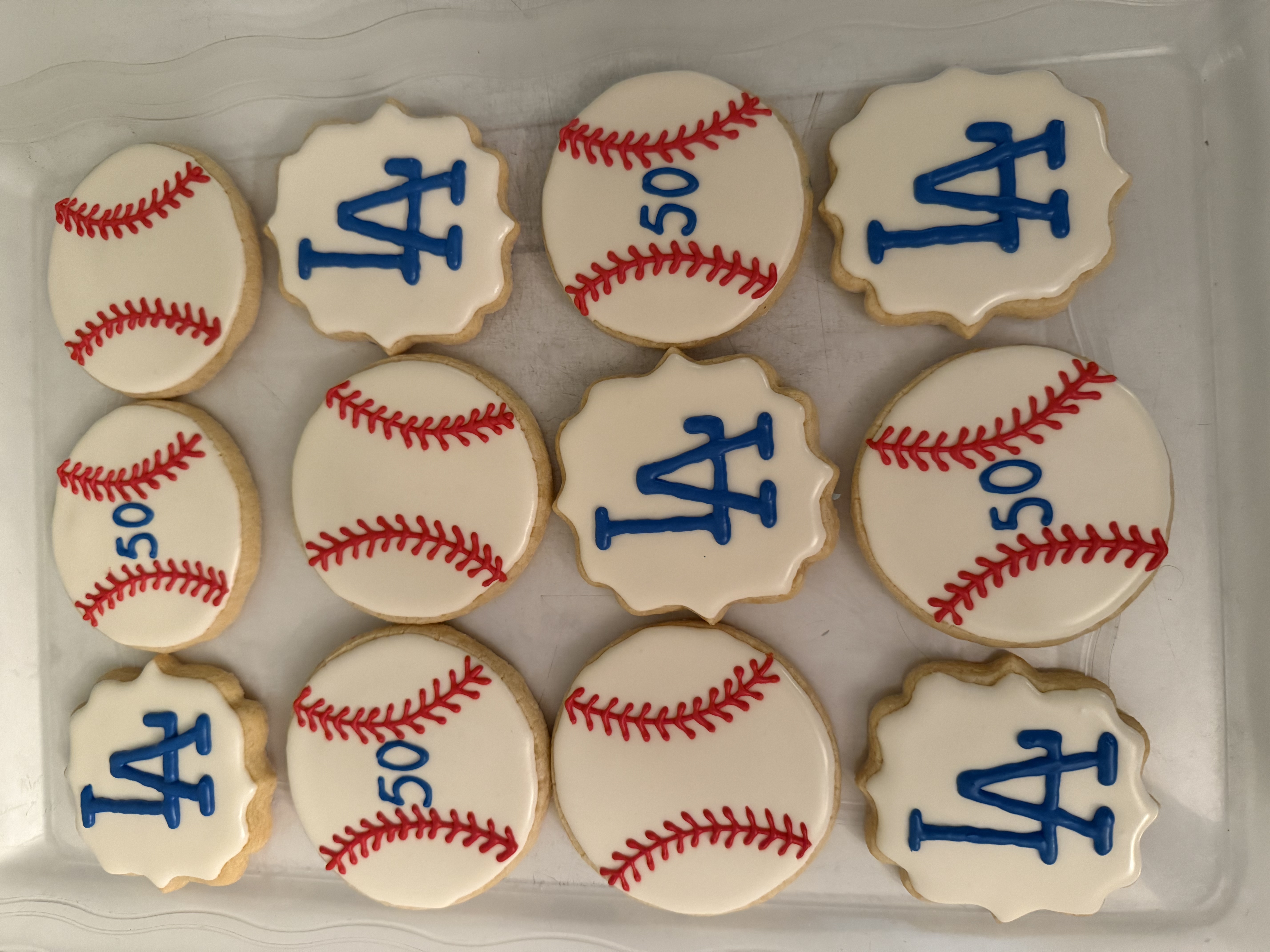 Dodgers Cookies