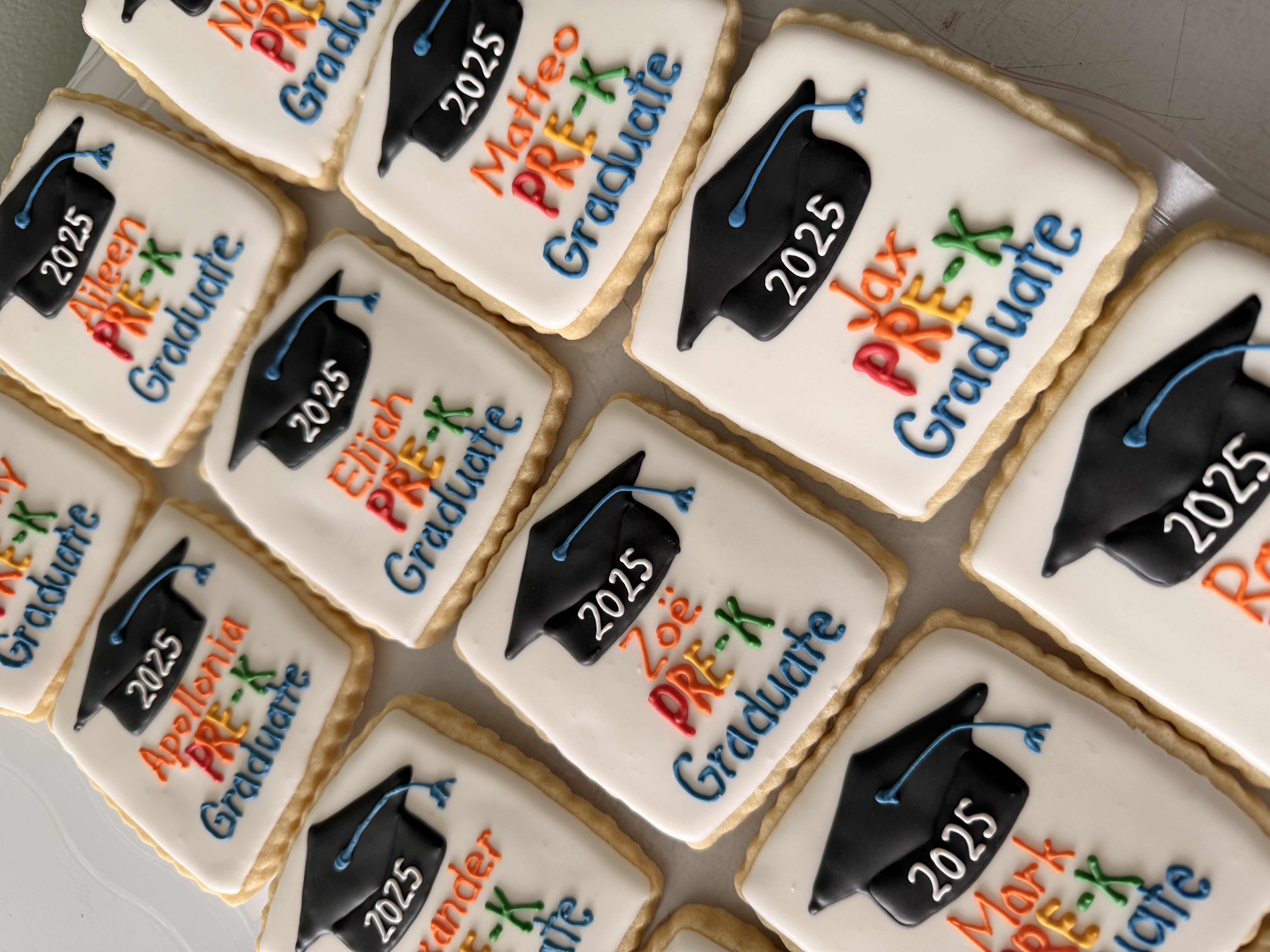 Pre-K Graduate sugar cookies